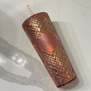 Starbucks Rose Gold Tumbler ✨